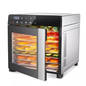 8-Tray Stainless Steel, Dehydrator, Digital Timer